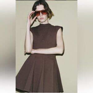ZARA MINI GODET DRESS ZW COLLECTION